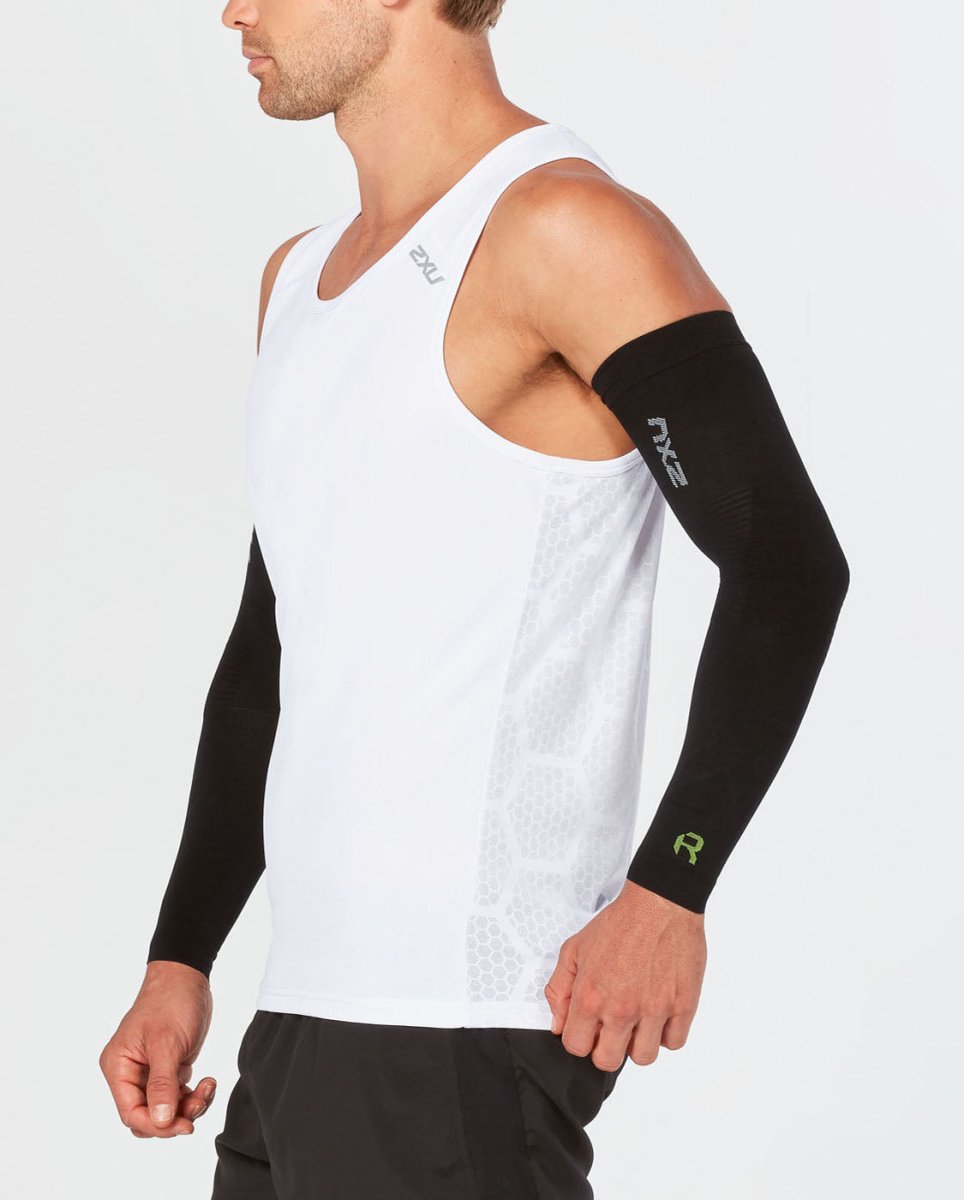 Flex Compression Leg Sleeves Wadenstützen - black/nero
