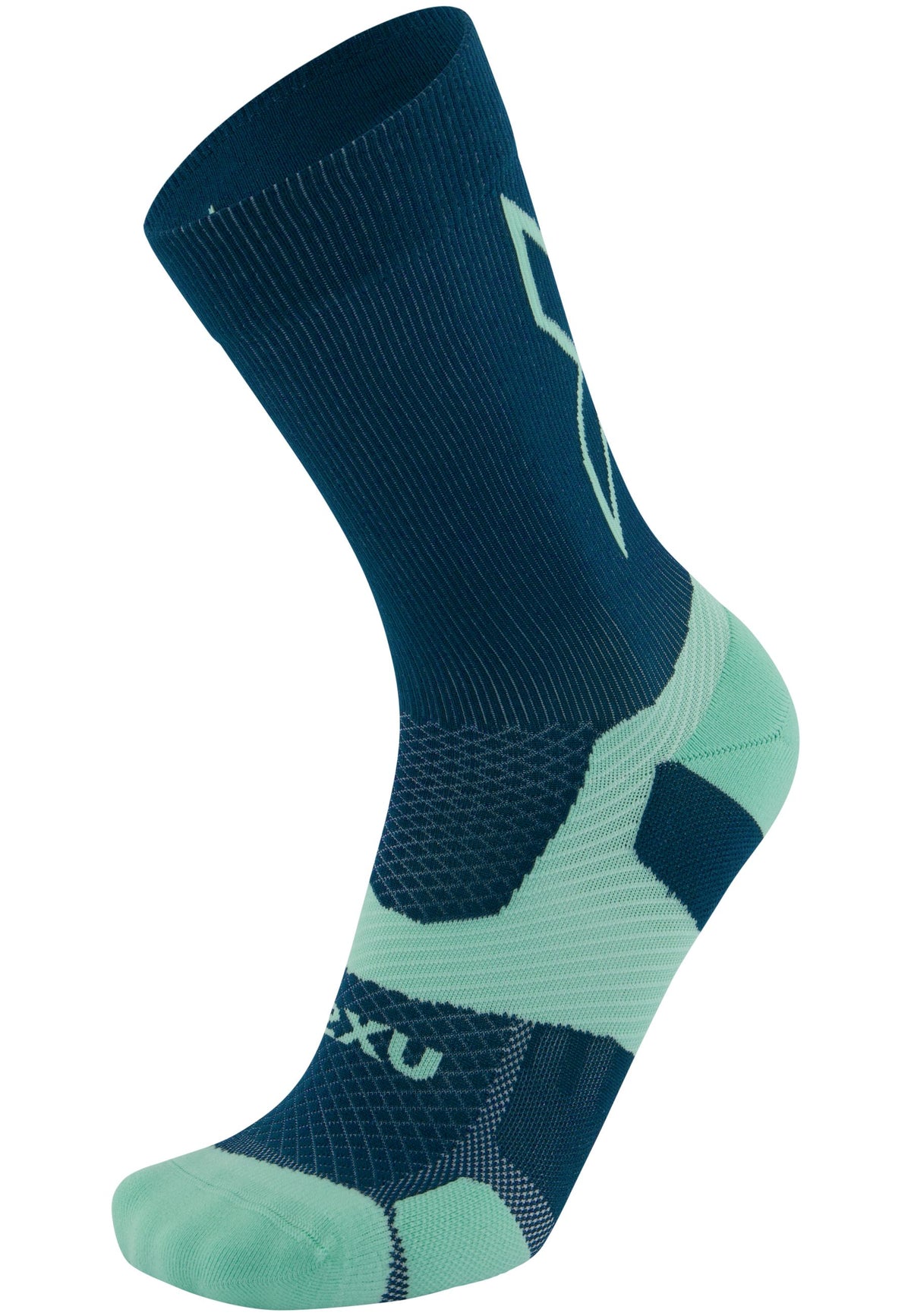 Vectr Light Cushion Crew Socks Sportsocke - majol/jelly mint