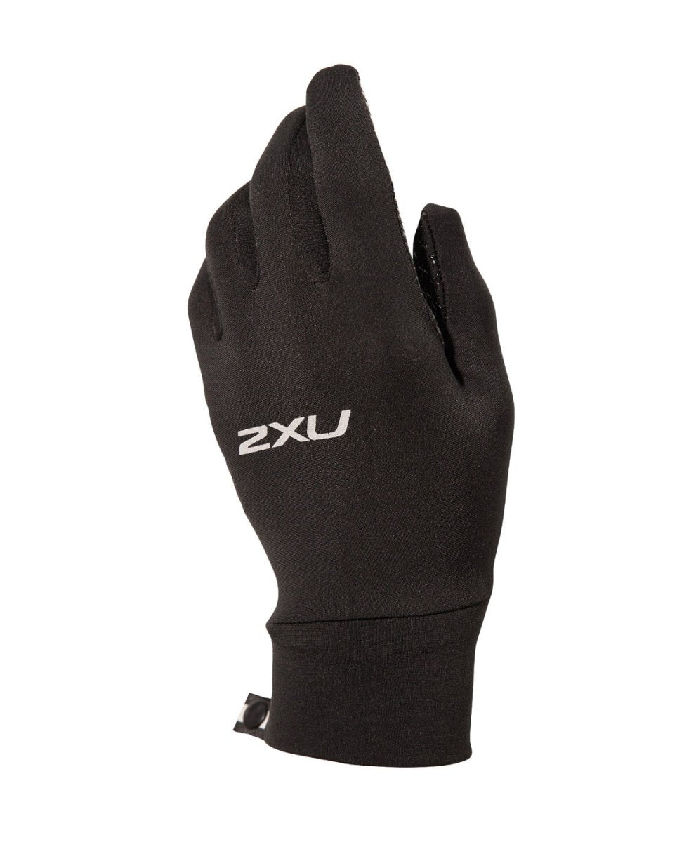 Black running gloves on sale