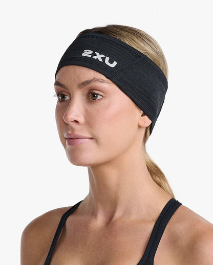 Ignition Headband - black/silver reflective