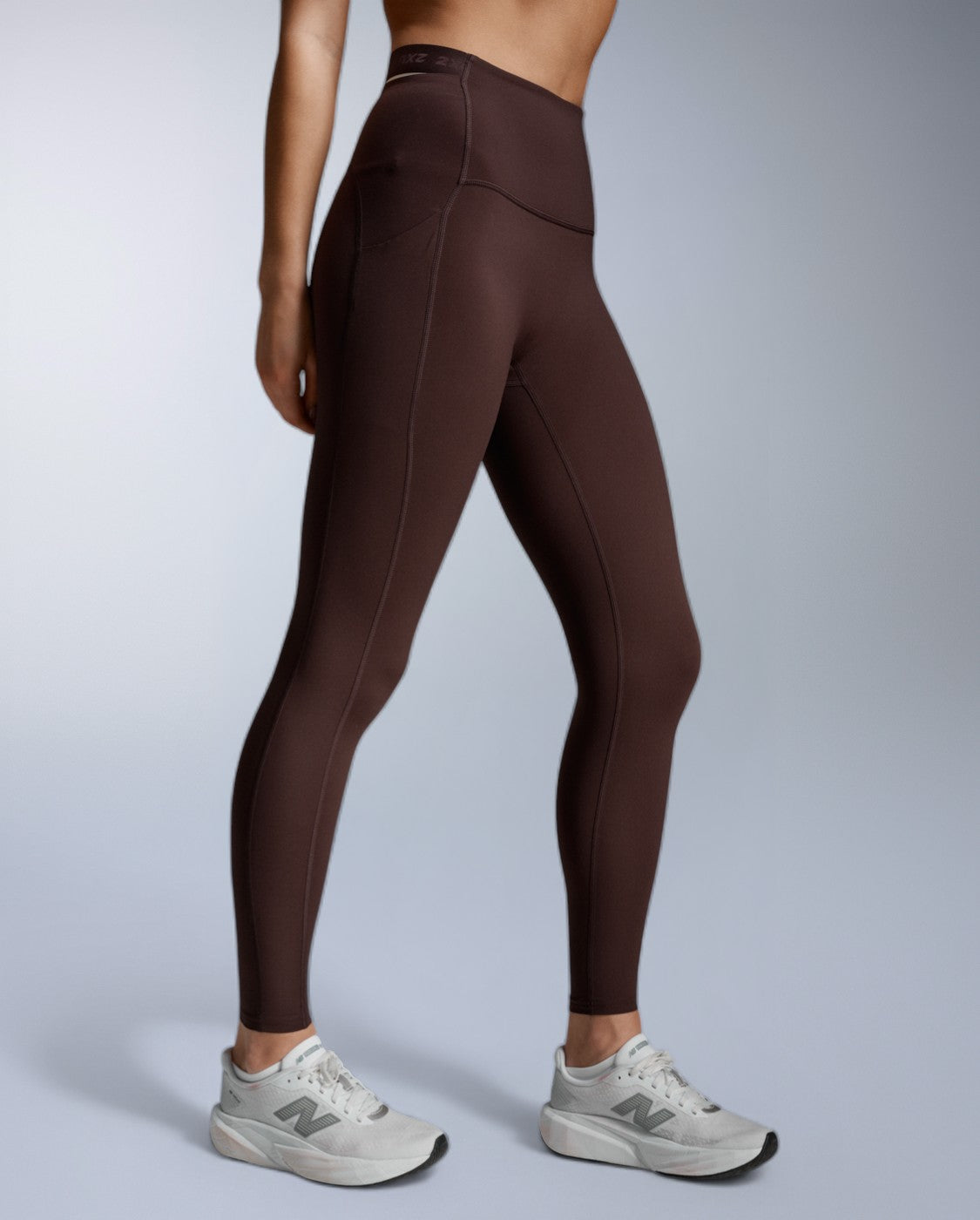 Form Stash Hi-Rise Fitnesstights Damen - bark/bark