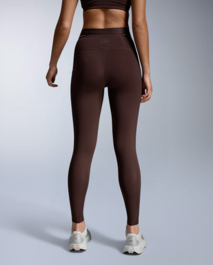 Form Stash Hi-Rise Fitnesstights Damen - bark/bark