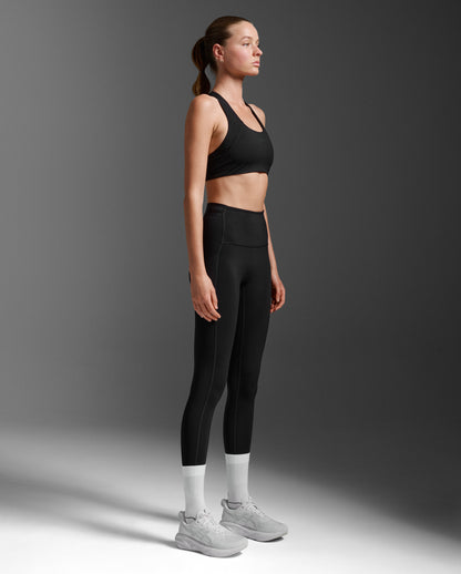 Form Stash Hi-Rise Fitnesstights Damen - black/black1