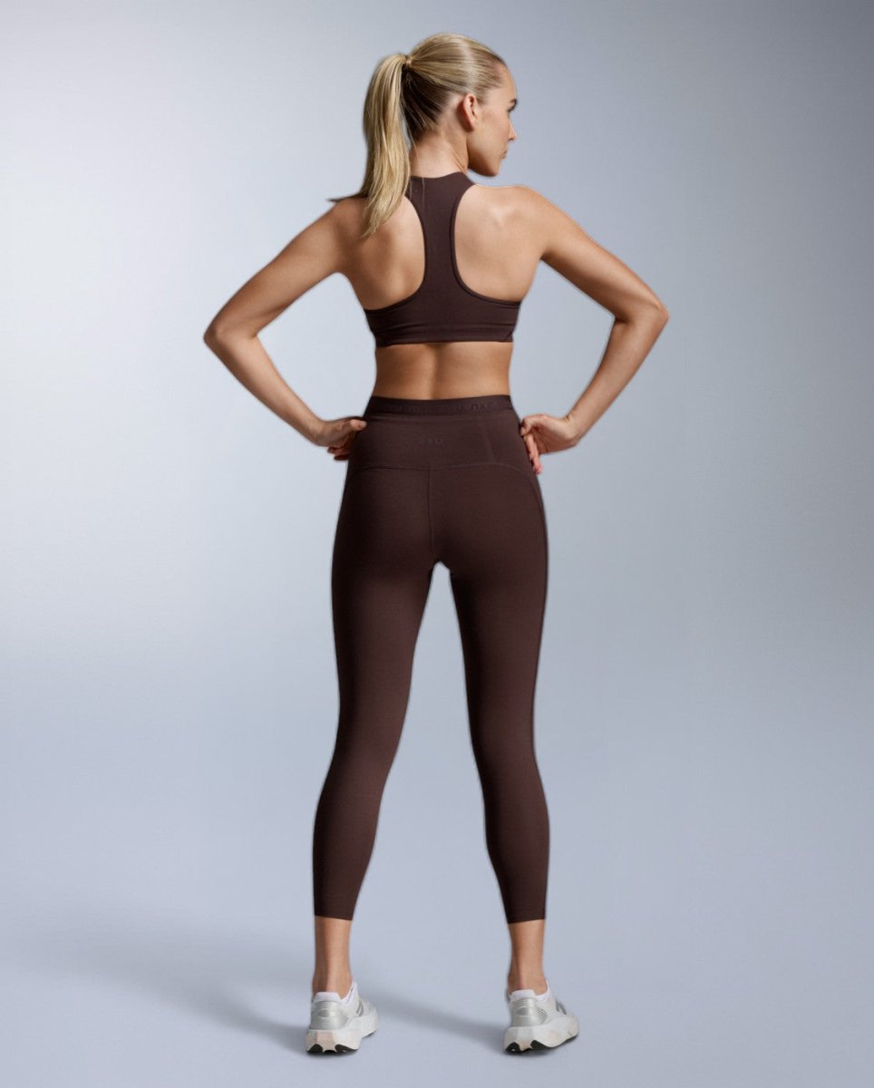 Form Stash Hi-Rise Compression 7/8 Fitness tight Women - bark/bark