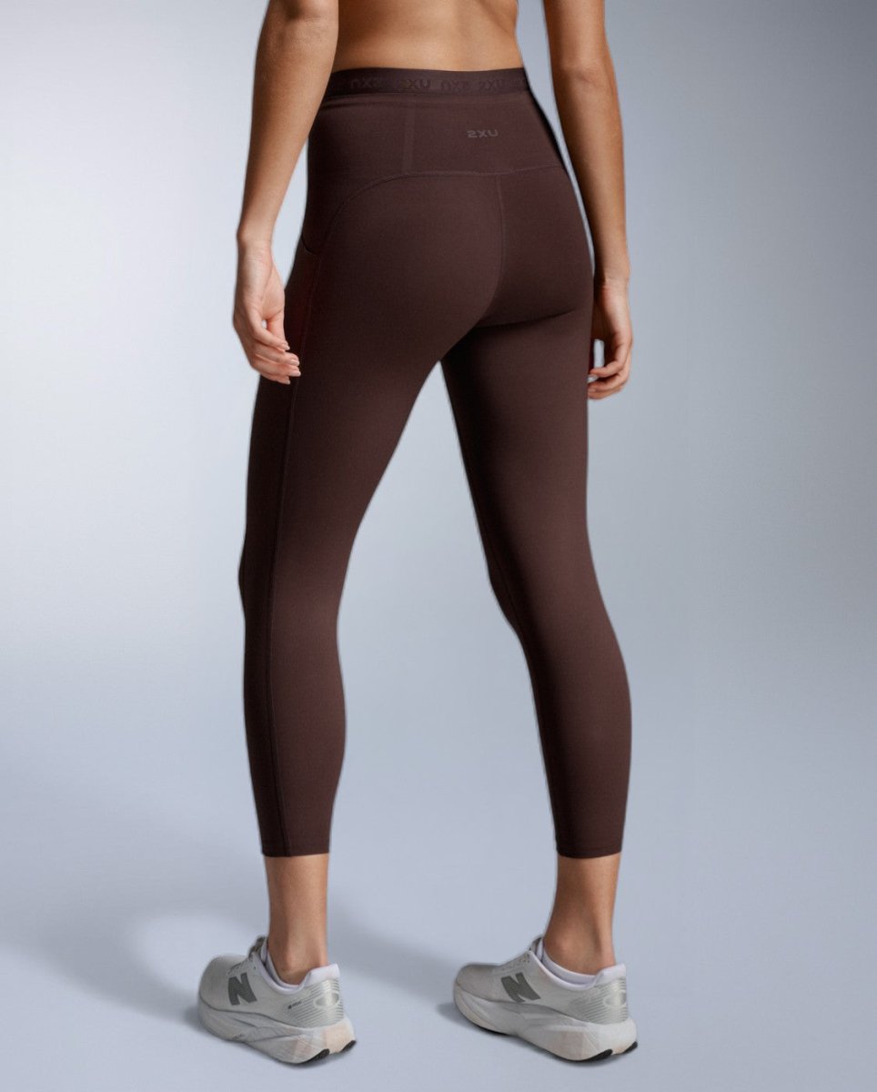 Form Stash Hi-Rise Compression 7/8 Fitness tight Women - bark/bark