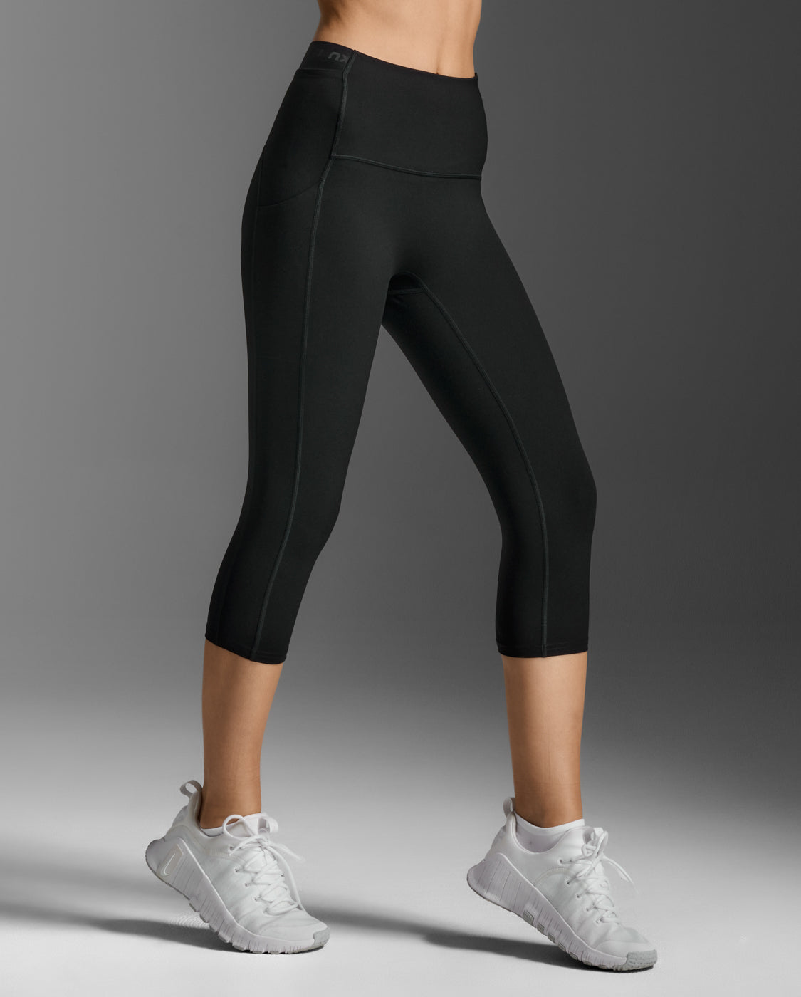 Form Stash Hi-Rise Comp 3/4 Tight Tights Women - black/black