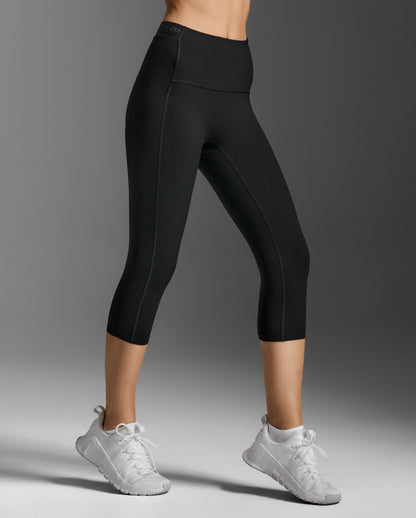 Form Stash Hi-Rise Comp 3/4 Tight Tights Women - black/black