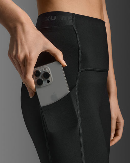 Form Stash Hi-Rise Comp 3/4 Tight Tights Women - black/black