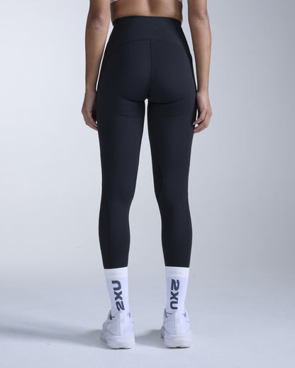 Flex Hi-Rise Compression Tight Fitnesstights Damen - black/black