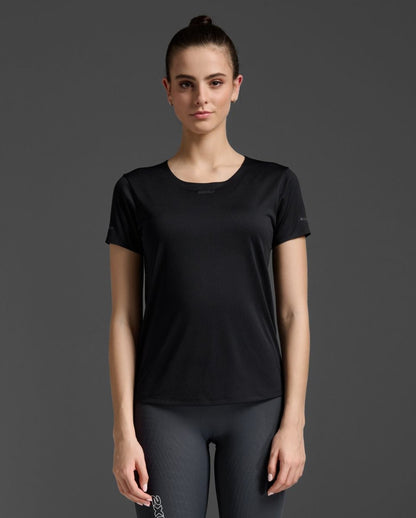 Light Speed Tech Tee Funktionsshirt Damen - black/black reflective