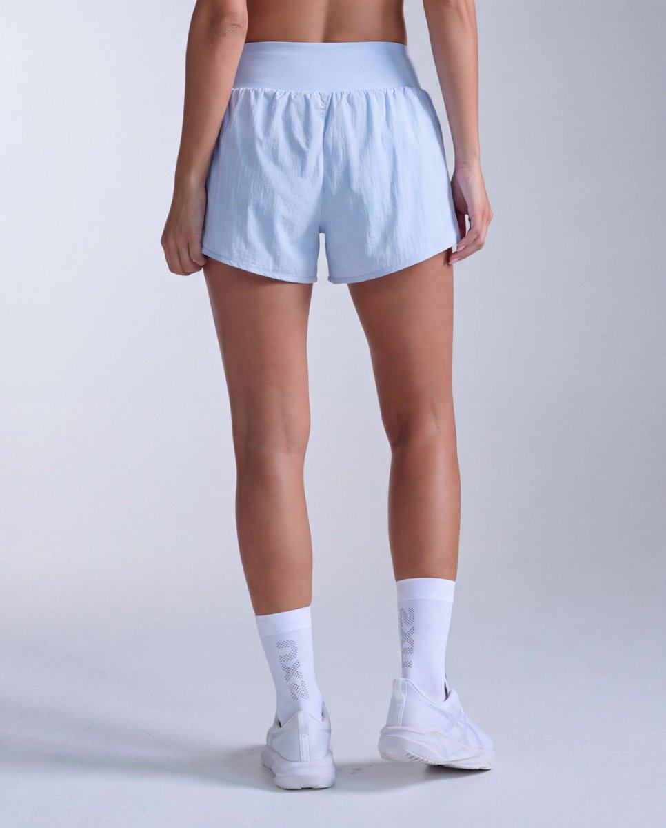 Aero Hi-Rise 2-in-1 3 Inch Shorts Running shorts Women - bay/bay reflective