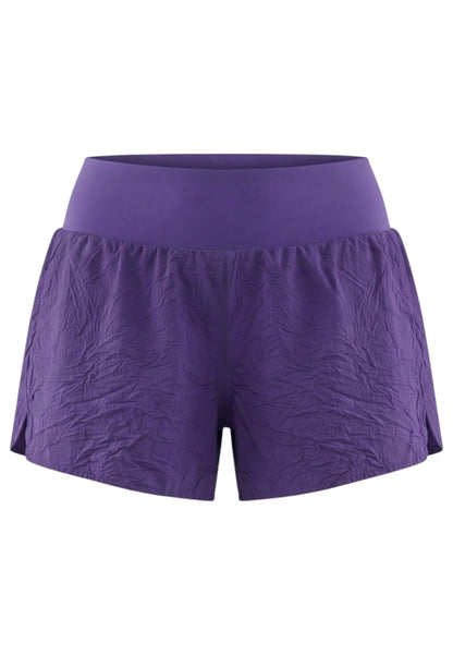 Aero Hi-Rise 2-in-1 3 Inch Shorts Laufshort Damen - purpleflash/purpleflashreflect