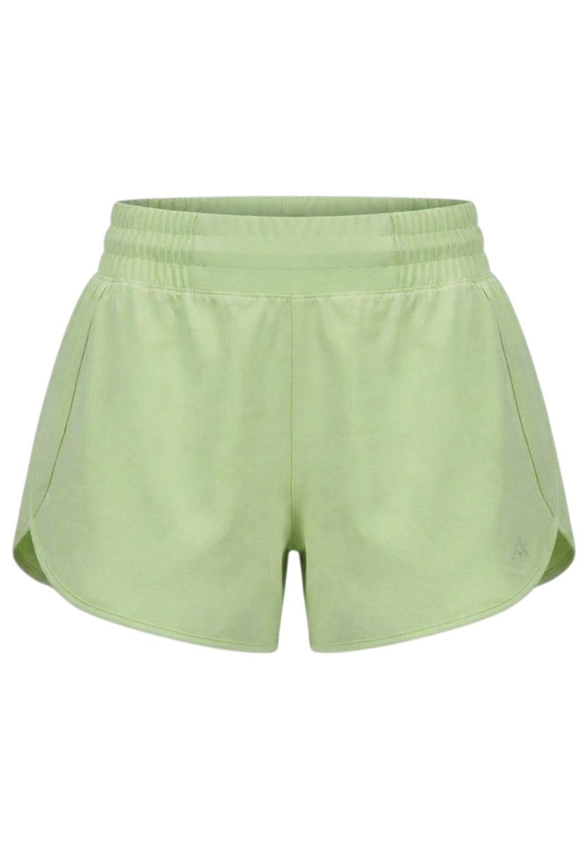 Aero Hi-Rise 4 Inch Shorts Running pants Women - lime zest/lime zest reflective
