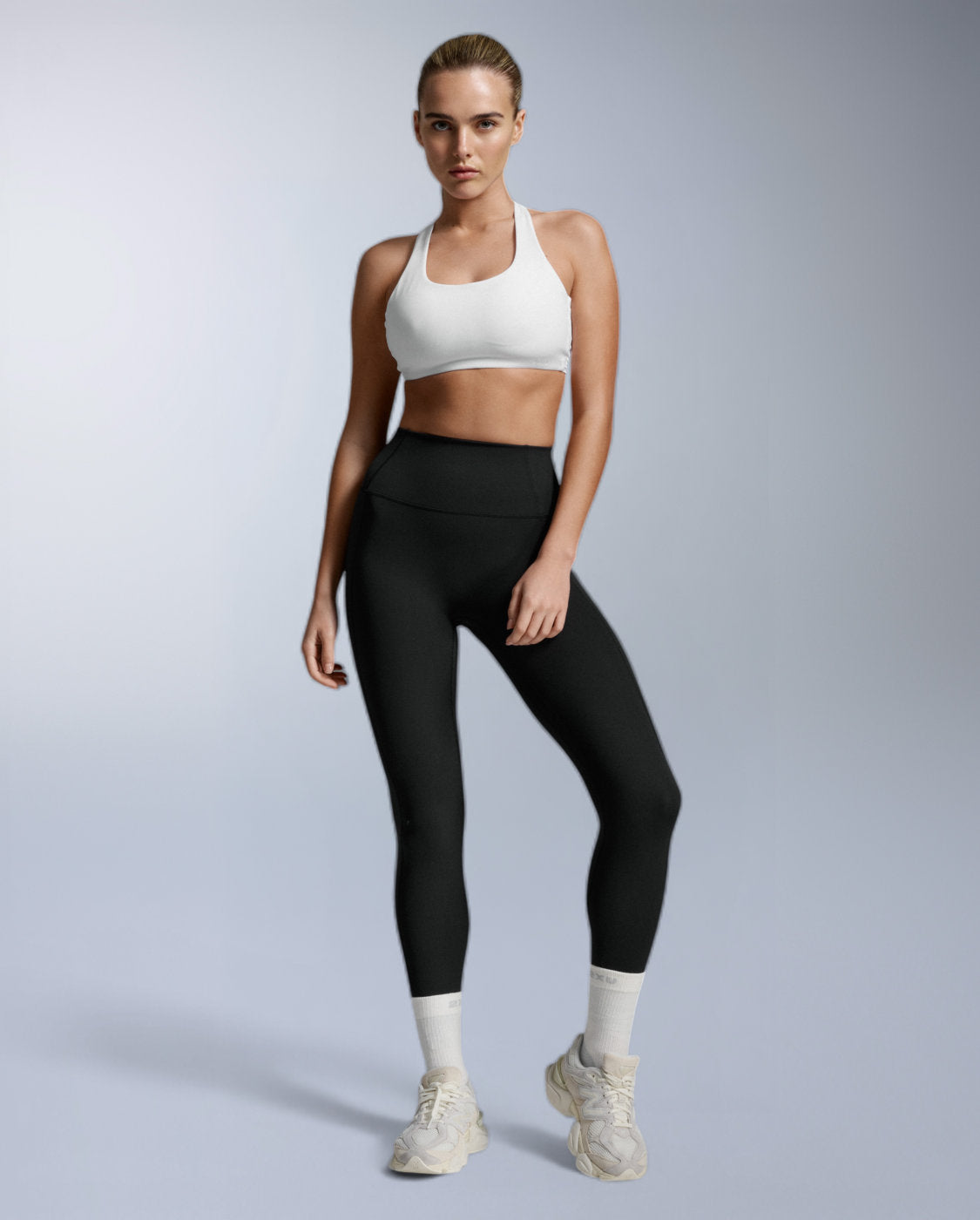 Fluid Hi-Rise Tights Women - black/black