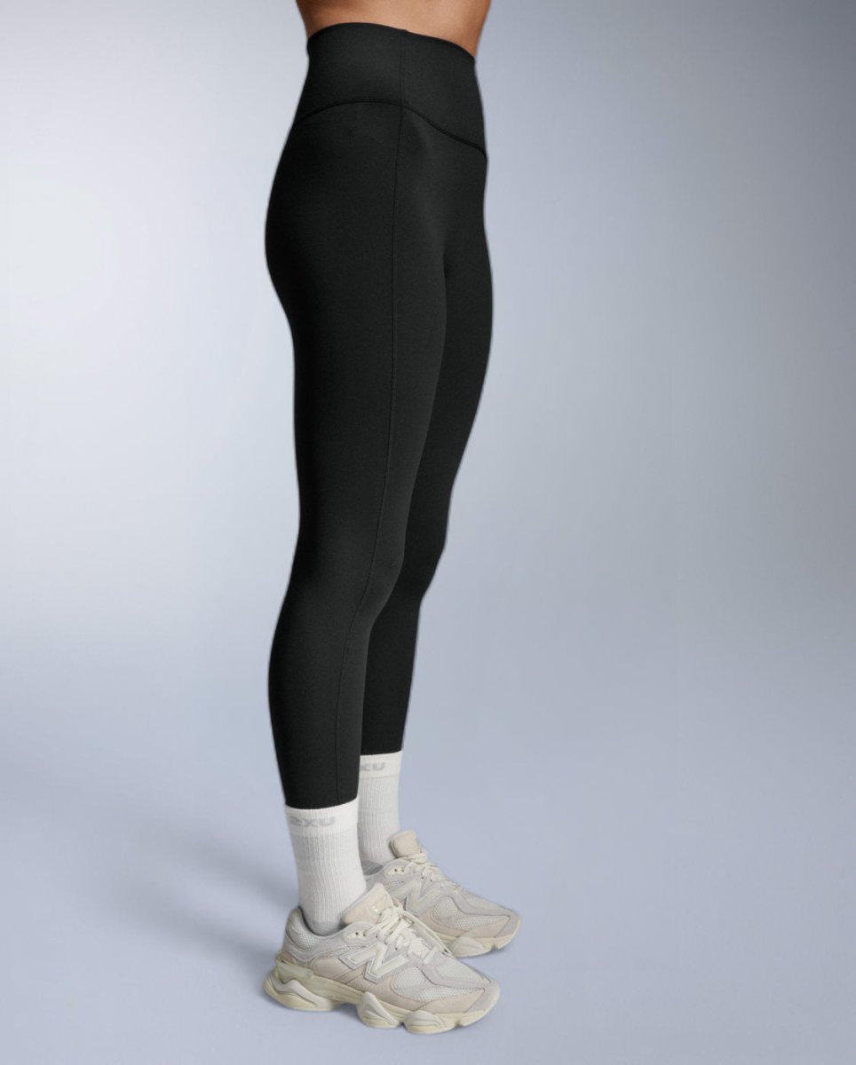 Fluid Hi-Rise Tights Women - black/black