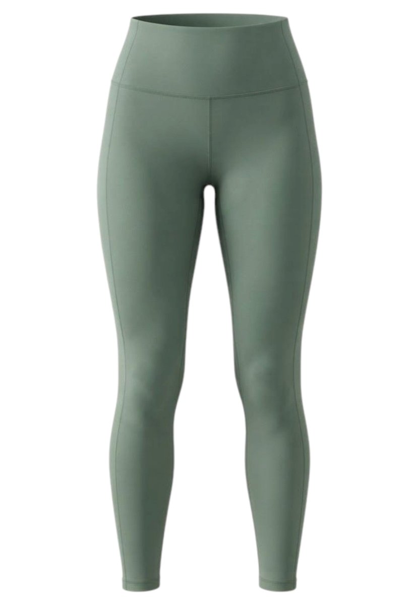 Fluid Hi-Rise Tights Women - oliver leaf/olive leaf