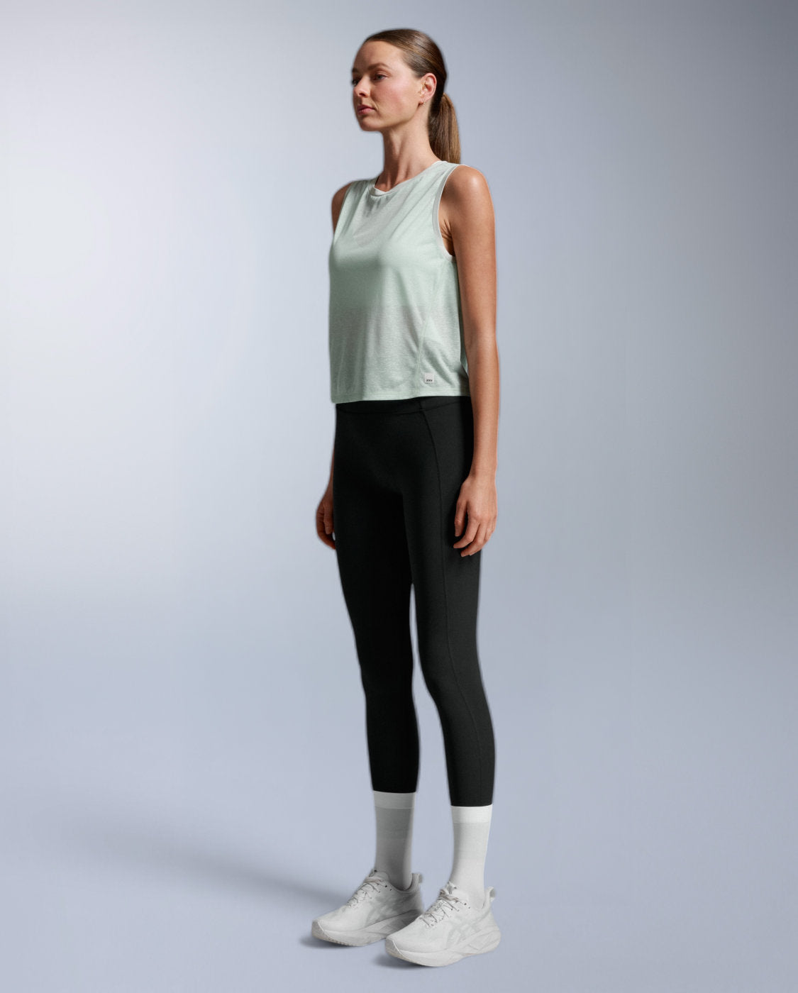 ReLight Crop Tank Tanktop Damen - seafoam/white