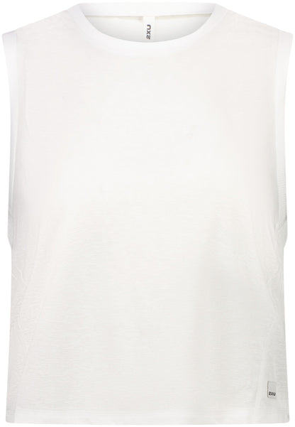 ReLight Crop Tank Tanktop Damen - white/white