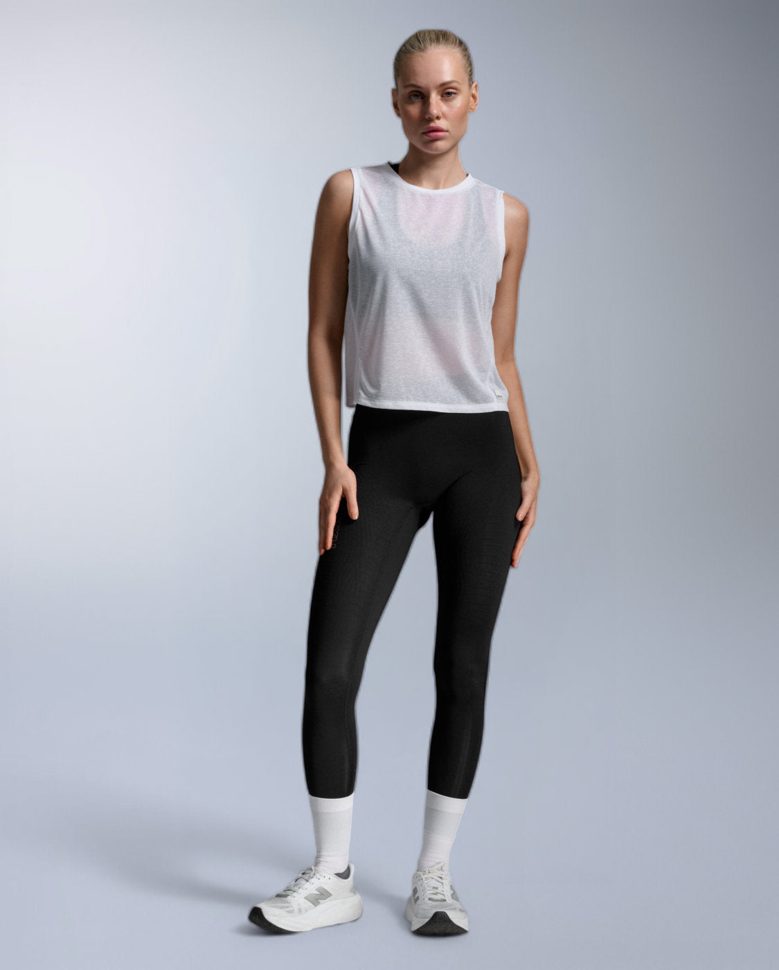ReLight Crop Tank Tanktop Damen - white/white