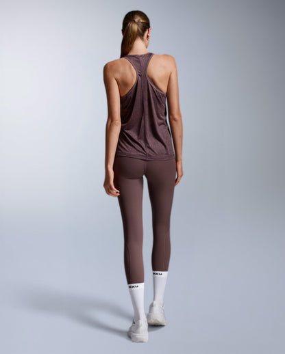 ReLight Racerback Singlet Tank top Women - currant/white
