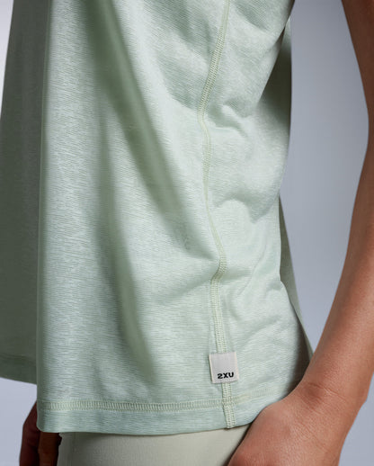 ReLight Racerback Singlet Tanktop Damen - seafoam/white