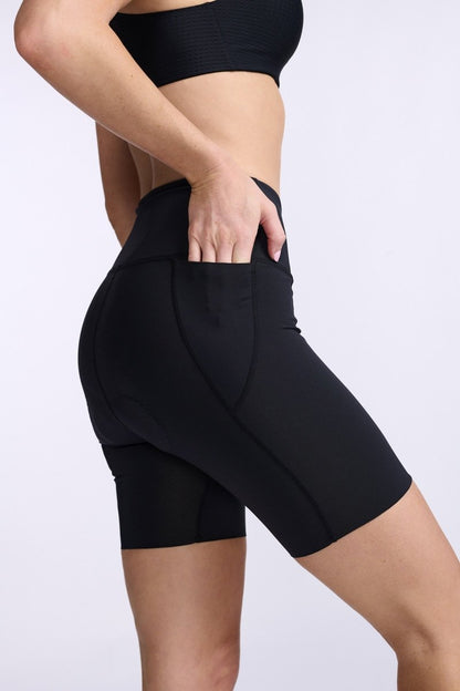 2XU Aero Tri Short Triathlonshorts Damen - black/white